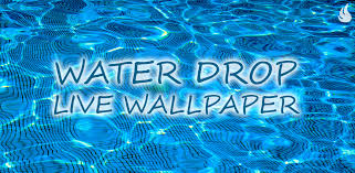 Live water wallpaper for iphone, android, mobile and desktop for walls. Amazon Com Water Drop Live Wallpaper Appstore For Android