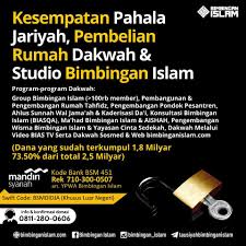 Bimbingan Islam Pelunasan Markaz Pembangunan Studio Facebook