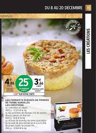 Offre Les Mille Feuilles Bloc De Foie Gras Et Puree De Figue Surgeles Les Creations Chez Intermarche Hyper