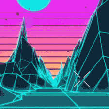 Explore hd gif wallpapers on wallpapersafari | find more items about free 3d animated desktop wallpaper, animated gif desktop wallpaper, gif wallpapers for desktop. Gif Animations Retro Synthwave