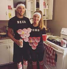 Beer Beerpong Happyhalloween Halloween Halloween2016 Halloweenpar Easy Couple Halloween Costumes Halloween Costumes Diy Couples Couple Halloween Costumes
