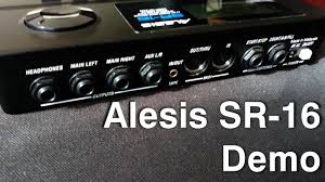 Demo Alesis Sr16