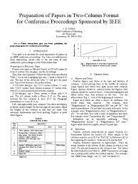 The ieee reference format is a commonly accepted style for writing, formatting, and citing research papers. Ieee Paper Format Bracket Note Typography
