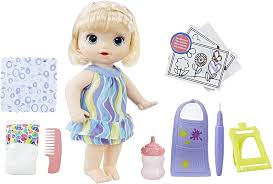 Brown hair doll, drinks & wets, doll accessories includes art supplies, bottle and. Amazon Com Baby Alive Finger Paint Baby Blonde Hair Doll Drinks Wets Doll Accessories Includes Art Supplies Bottle And Diaper Great Doll For 3 Year Old Girls Boys And Up Amazon Exclusive Toys
