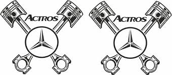 Zen Graphics Mercedes Actros General Panel Decals Sticker