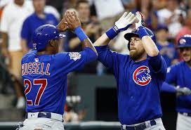 Cubs' zobrist files for separation from wife. Russell S 9th Inning Homer Lifts Cubs Past Orioles 9 8