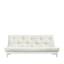 Canape convertible 2 places blanc corinne cobson midnight toucher simili. Canape Convertible En Bois Blanc Et Tissu Karup Design Fresh Drawer