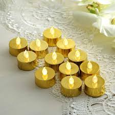12 Pack Metallic Flameless Led Candles Battery Operated Tea Light Candles Gold Battery Operated Tea Light Candles Tea Light Candles Flameless Led Candles