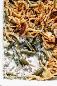 Green Bean Casserole With Canned Green Beans Cooking For Keeps Recipe Green Bean Casserole Homemade Green Bean Casserole Bean Casserole