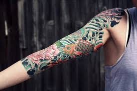 What is a half sleeve tattoo? Half Sleeve