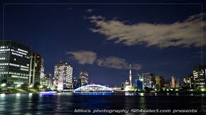 隅田川 水辺の景色 空の風景 景色 風景 水辺