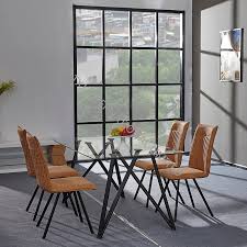 The magna round glass table puts a practical, versatile spin on scandinavian design. China Glass Dining Table Occupy The Enchanting Dining Space Manufacturers And Suppliers Txj