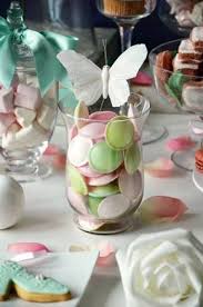 Tafeldecoratie Met Hosties Perfect Voor Je Communiefeest Tafeldecoratie Communiefeest Zelfgemaakte Decoratie Tafelversiering Tafeldecoratie