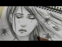 6 gambar kartun muslimah sedih. 20 Koleski Terbaru Sketsa Wajah Wanita Sedih The Toosh