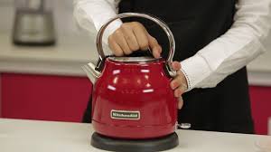 Kitchenaid artisan kek1722 (electric kettle): Kitchenaid Electric Kettle Youtube