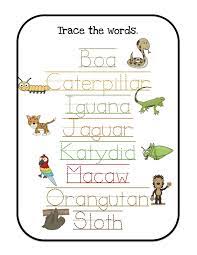 Rainforest Animals Preschool Printables Rainforest Preschool