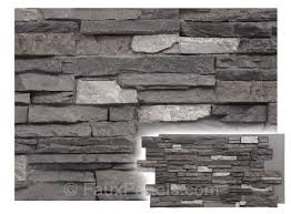 Regency Stacked Stone Espresso Panel W 48 7 8 H 24 5 8 2 Thick Stacked Stone Panels Stacked Stone Stone Veneer Panels