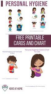 Personal Hygiene And Bedtime Routine Chart And Cards For Girls And Boys Kids Hygiene Bedtime Routine Chart Hygiene Activities