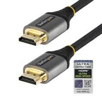 13ft (4m) HDMI 2.1 Cable 8K - Certified Ultra High Speed HDMI Cable 48Gbps  - 8K 60Hz/4K 120Hz HDR10+ eARC - Ultra HD 8K HDMI Cord - Monitor/TV/Display  ...