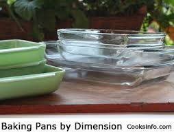 Baking Pans By Dimension