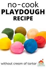 Scented No Cook Playdough Recipe Without Cream Of Tartar Best Playdough Recipe Cooked Playdough Easy Playdough Recipe