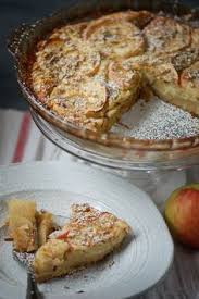 Clafoutis D Automne Aux Pommes A La Farine De Chataigne Et Aux Graines De Tournesol Farine De Chataigne Clafoutis Aux Pommes Recette Clafoutis
