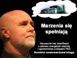 Burmistrz wsadził kolegę na prezesa PEC w Piszu Przyprowadza burmistrz  Szymborski swojego kolegę