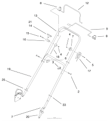 Maybe you would like to learn more about one of these? Lawn Boy 10323 Silverpro Series Lawnmower 1998 Sn 8900001 8999999 Parts Diagram For Handle Assembly