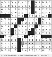 Download Rex Parker Does The Nyt Crossword Puzzle Ointment With Orange Label Sat 4 11 20 High Life Director Claire 2017 1 Song Whose Music Video Has Over 6 5 Million Views On