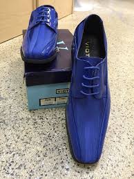 New Men S Viotti Royal Blue Dress Shoes Us Sizes 179 052 Patent Leather Satin Dress Shoes Men Blue Dress Shoes Royal Blue Dress Shoes