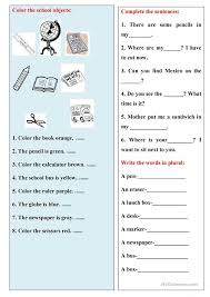 Our Classroom English Esl Worksheets For Distance Learning And Physical Classrooms Reading Instruction Teaching Jobs Classroom
