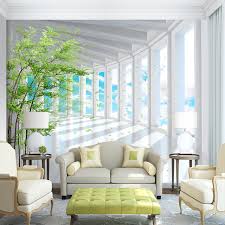 Interior, wallpaper, ruang, tamu, inspiration. 19 Ruang Tamu Wallpaper Hijau Kumpulan Ide Wallpaper Ruangan