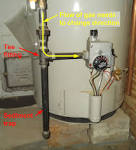 Water heater sediment trap