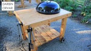 Diy Weber Grill Cart Bbq Station Grill Cart Weber Grill Cart Weber Grill Table