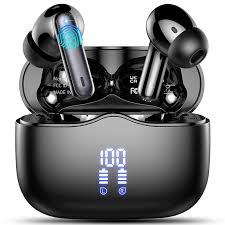 Wireless Earbuds with LED Display