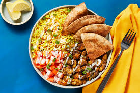 Hellofresh street cart style chicken bowl