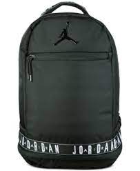 Jordan Big Boys Skyline Air Jordan Backpack Black Backpacks Air Jordans Black Backpack