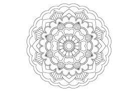 Stress management coloring pages kaigobank. Mandala Coloring Page Vector Grafico Por Graphicsfarm Creative Fabrica