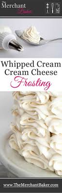 Whipped Cream Cream Cheese Frosting With Video Recipe Frosting Recipes Desserts Delicious Desserts