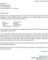 Sebenarnya surat berhenti kerja samada bahasa melayu ataupun english semuanya adalah samada anda ingin berhenti kerja dengan notis 24 jam mahupun notis 1 bulan tidak ada bezanya. Contoh Surat Berhenti Kerja Audit Kinerja