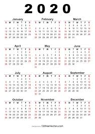 1 2 3 4 5 6 7 8 9 10 11 12 13 14 15 16 17 18 19 20 21 22 23 24 25 26 27 2020 Calendar One Page Calendar Printables Printable Yearly Calendar Calendar 2019 Printable