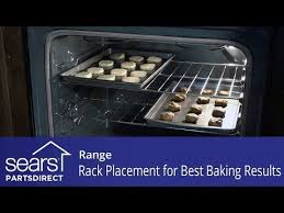 Oven Rack Placement For The Best Baking Results Video Top Bottom Or Middle We Explain It All We Show Oven Racks Convection Oven Cooking Cooking Cookies
