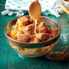 These whole grains give the bread more texture, as well as additional flavor. Pumpkin Honey Beer Bread Pudding Apple Br Y Caramel Sauce Recipe Myrecipes