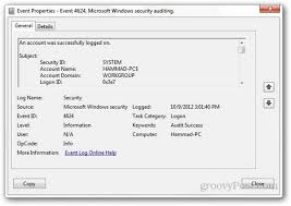 Check Successful Or Failed Windows Login Attempts