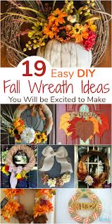 25 cute and creative homemade easter basket ideas. 19 Easy Diy Fall Wreath Ideas You Will Be Excited To Make Mom Does Reviews