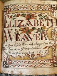 Discover the weaver surname history. John Weaver Family Register October 14th 1818 By The Virginia Record Book Artist Frederick County Virginia Complet Artist Books Primitive Frederick County