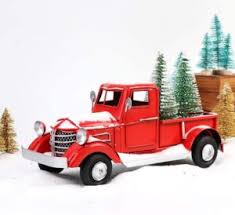 Red truck has become a wonderful christmas time tradition. Old Red Pickup Truck Christmas Decor Finds Southern Made Simple