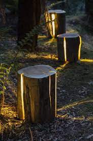 Yaratici Bahce Ve Dis Mekan Aydinlatmalari Yeni Tasarimlar Ve Modeller 1 Backyard Lighting Diy Backyard Reclaimed Wood Projects