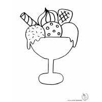 Coppa Gelato Disegni Di Coppie Libri Da Colorare Disegni