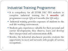 Ix list of symbols / abbreviations utar university of tunku abdul rahman tarc tunku abdul rahman college fcca charted certified during my industrial training, there was a korean supervisor who supervises on the installation of the climbing scaffolding which my company had. Industrial Training Briefing Ppt Download
